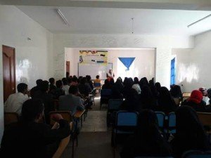 الأنشطة الطلابية تقيم دورة الاسعافات الأولية