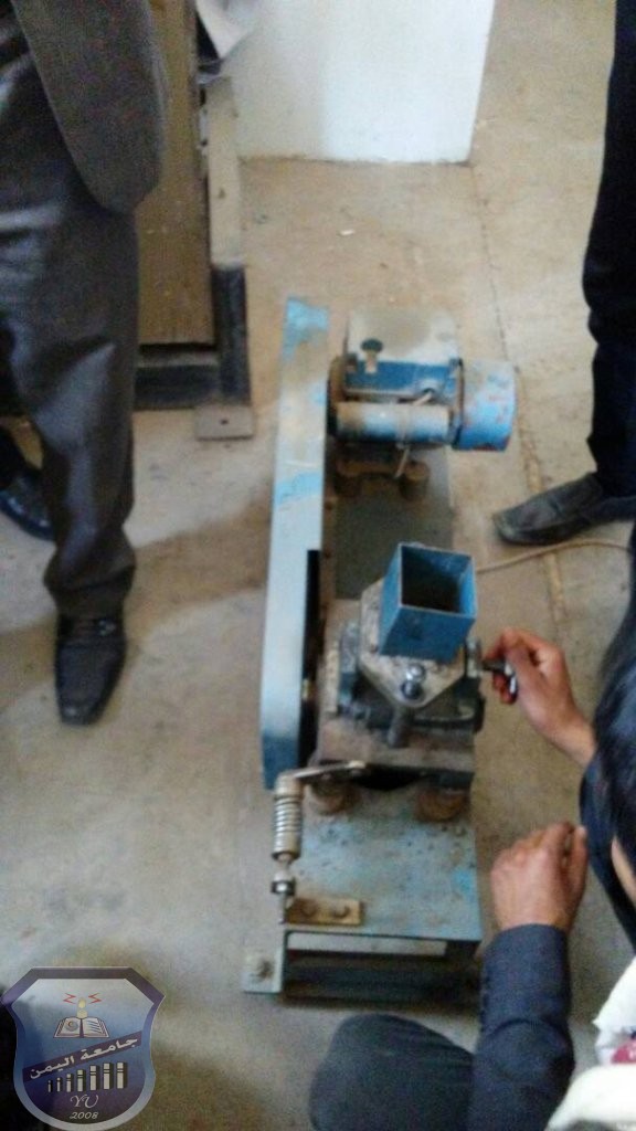 استمرار اعمال التدريب لطلاب قسم الهندسة المدني بمختبرات وزارة الاشغال العامة والطرق