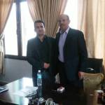 استمرار اعمال التدريب الميداني لطلاب الهندسه المدني