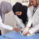 #احدى_التطبيقات العملية في معامل الجامعة
