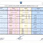 الجداول الدراسية لكلية الهندسة وعلوم الحاسوب للعام الدراسي 2022/2023م