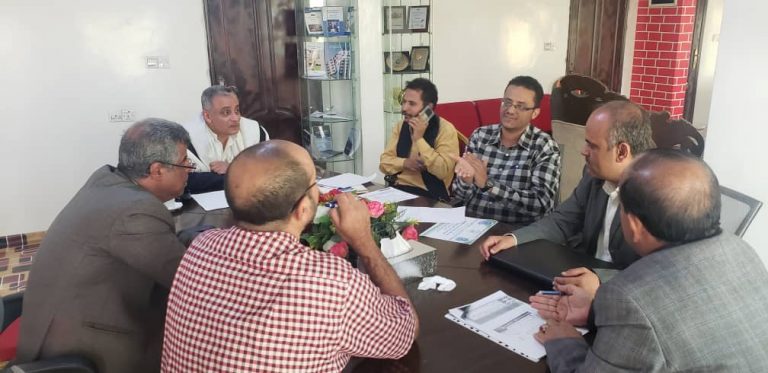 قيادة الجامعة تعقد إجتماعها الدوري لمتابعة أعمال اللجان الفرعية المكلفة بإعداد التقييم الذاتي لبرنامج الصيدلة