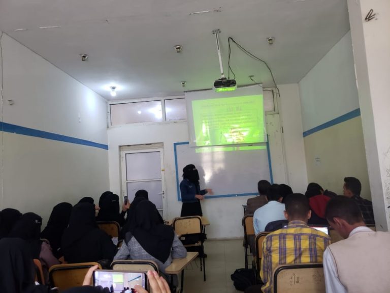 #الانشطة_العلمية والسمنارات لكلية العلوم الطبية :