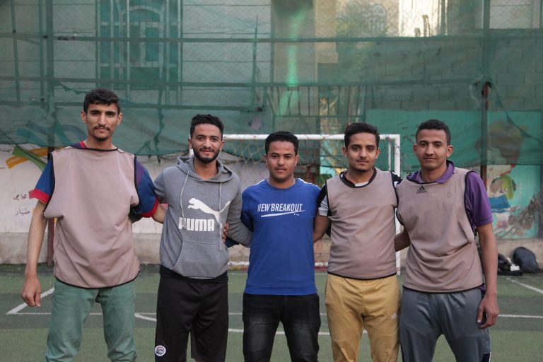 جامعة اليمن تدشن دوري كرة القدم بين الكليات في الجامعة