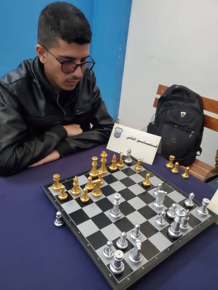 اليوم الثالث لمباريات دوري الشطرنج