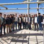 زيارة علمية لطلاب كلية الهندسة - قسم الهندسة المدني - بجامعة اليمن  إلى مصنع اسمنت عمران
